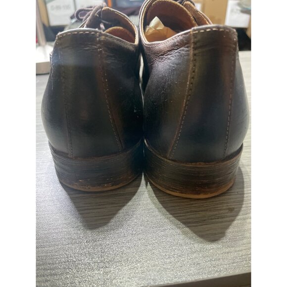 Robert Wayne Mens Brown Leather Brogue Oxfords Made In Portugal size 13 - Picture 6 of 8